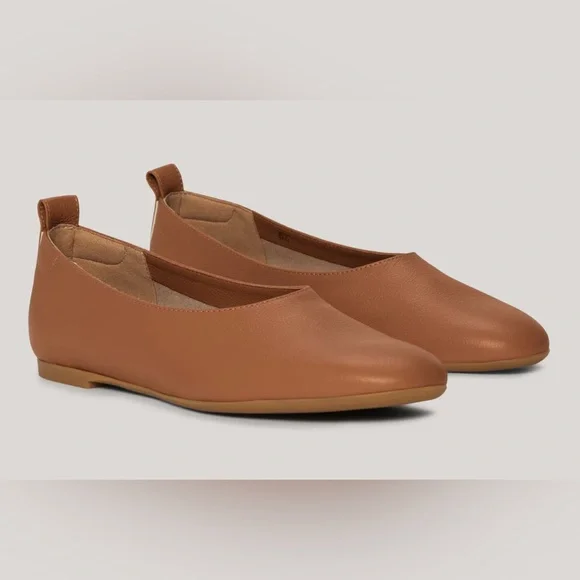 NEW Everlane The Day Glove Narrow Fit Toasted Almond Women’s Ballet Flats 8.5 - Picture 2 of 6